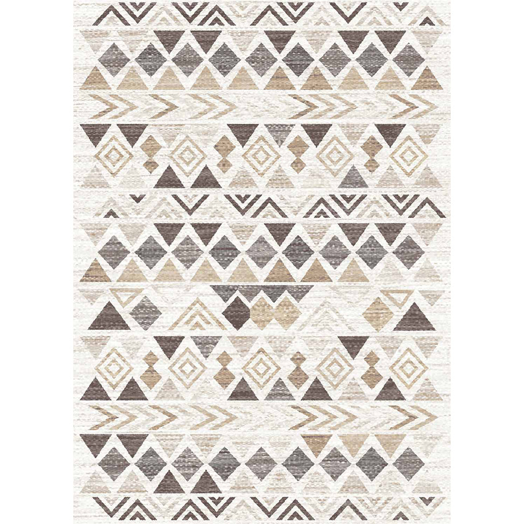 Rubin modern kilim bézs puha és fényes szőnyeg