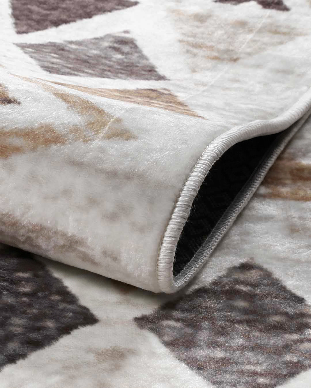 Rubin modern kilim bézs puha és fényes szőnyeg