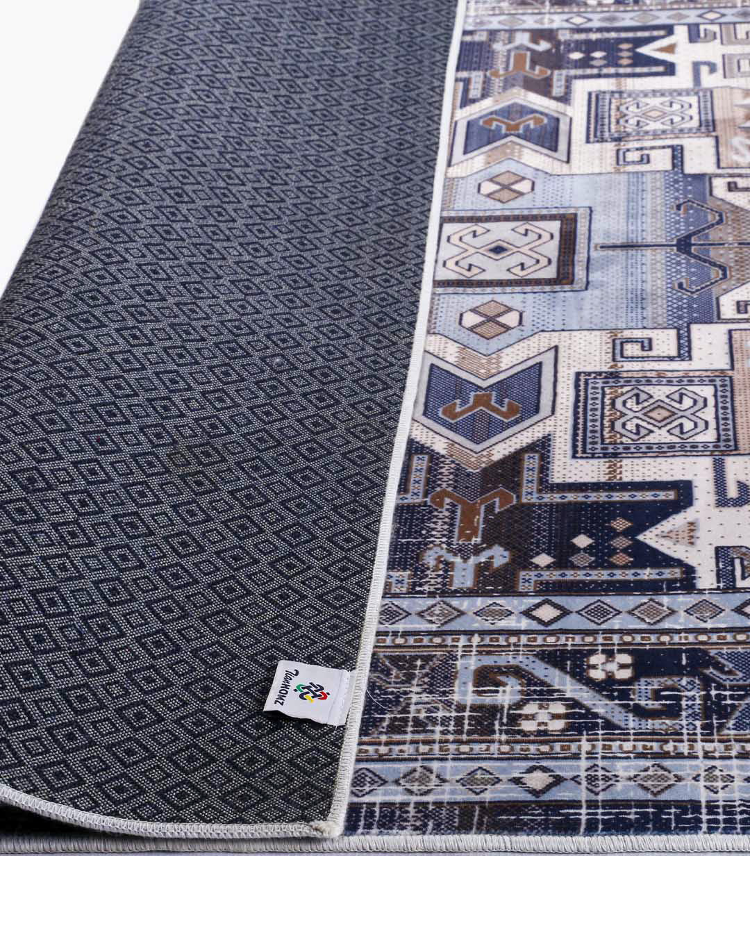 Antika vintage színes puha és fényes szőnyeg 