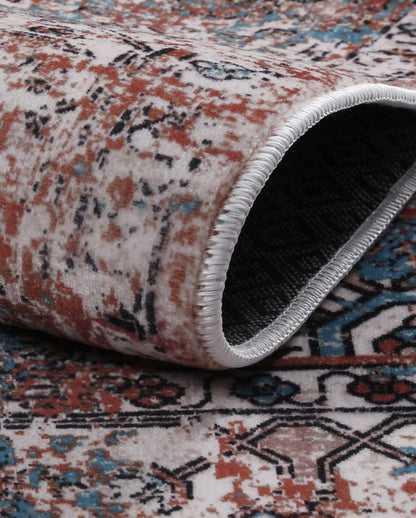 Soha vintage perzsa puha és fényes szőnyeg 