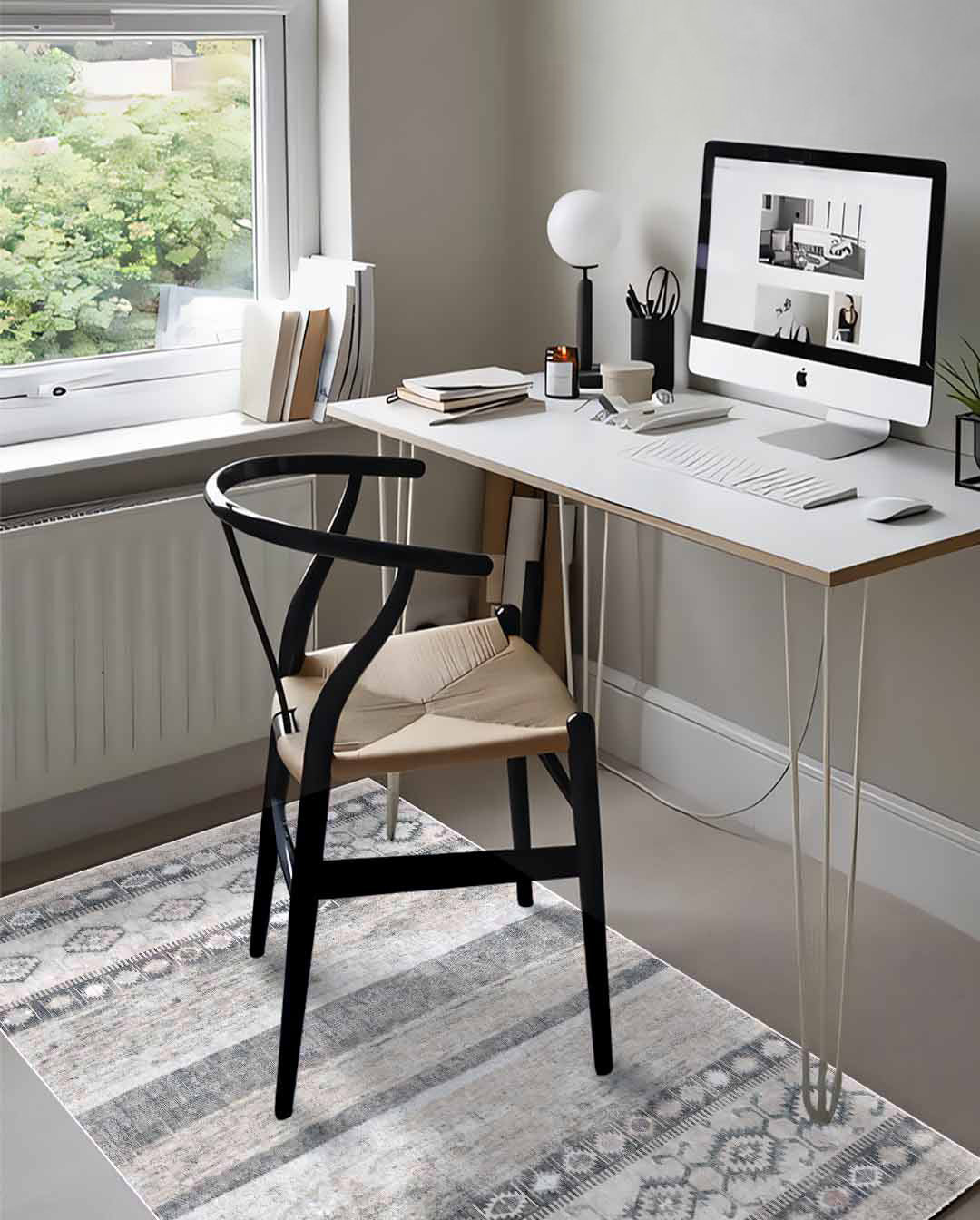 Alma Modern bézs puha és fényes szőnyeg 