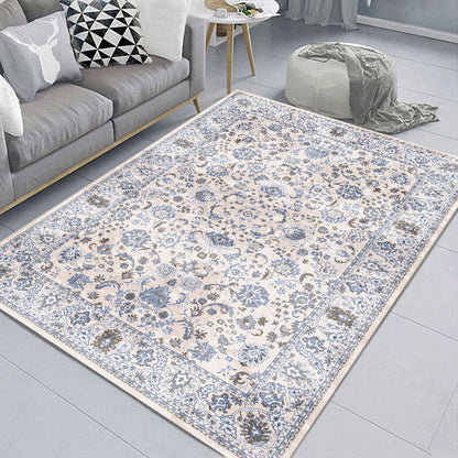 Toma Vintage bunter weicher und glänzender Teppich 