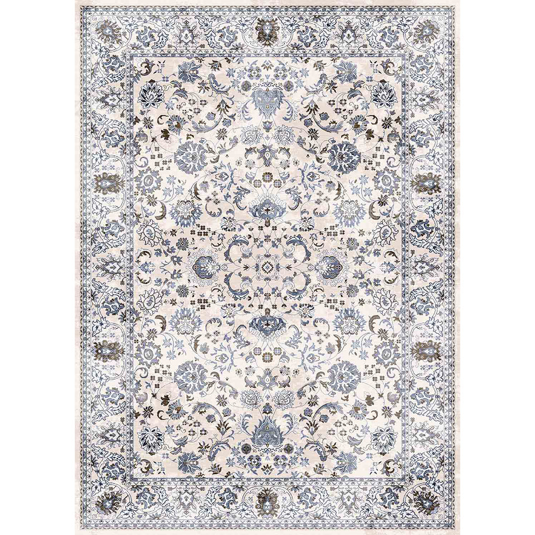 Toma Vintage bunter weicher und glänzender Teppich 