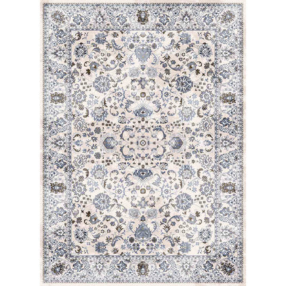 Toma Vintage bunter weicher und glänzender Teppich 