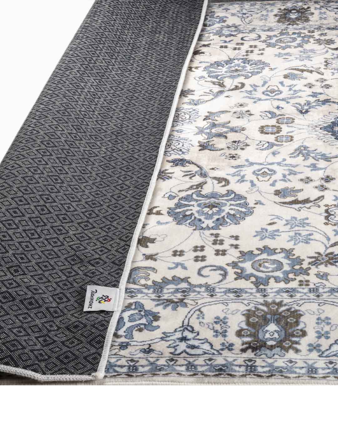 Toma Vintage bunter weicher und glänzender Teppich 