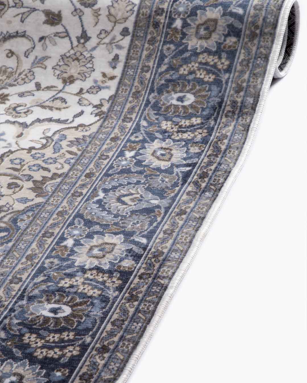 Weicher und glänzender Vintage-Teppich Zaina aus dem Osten 