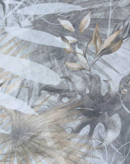 Trópusi Árnyak – Elegáns Levélmintás Szőnyeg