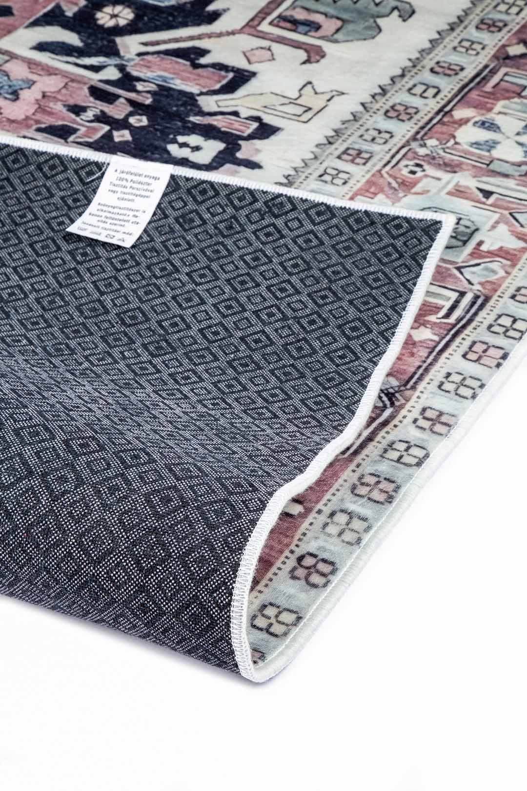 Rózsaköd – Vintage Török Mintás Szőnyeg