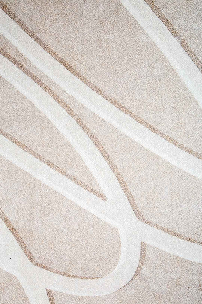 Minimalista Homok – Domborított Modern Szőnyeg