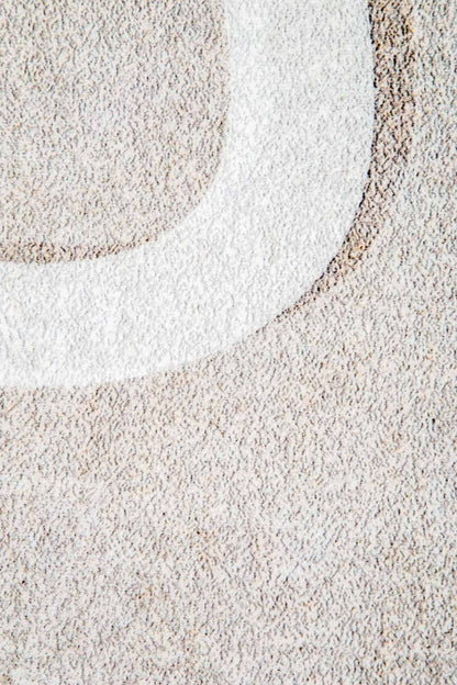 Minimalista Homok – Domborított Modern Szőnyeg